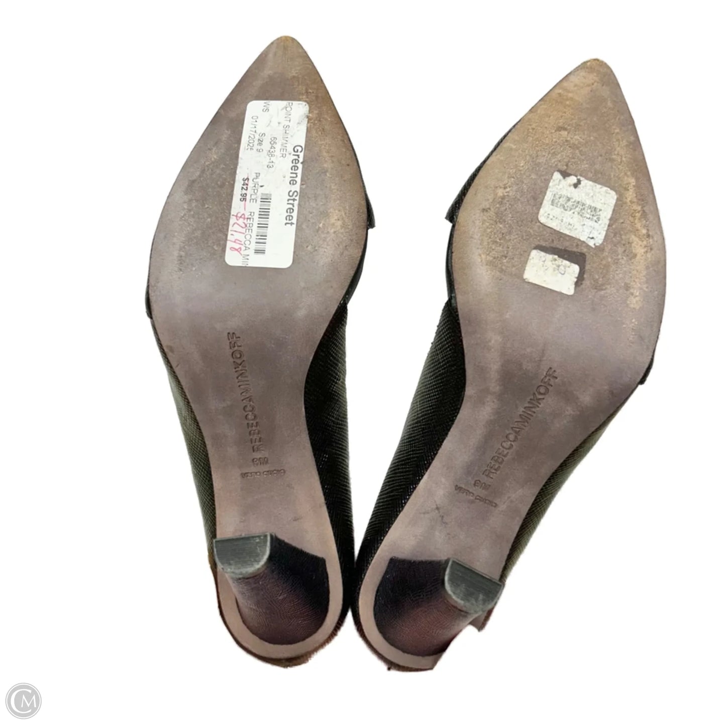 Shoes Designer By Rebecca Minkoff In Rainbow, Size: 9