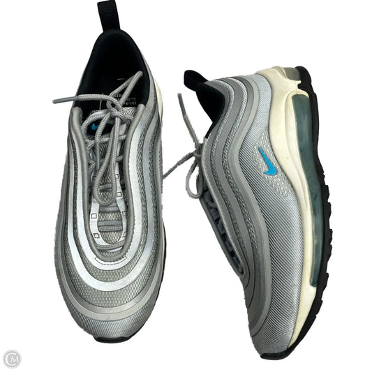 Shoes Athletic By Nike In Silver, Size: 6.5