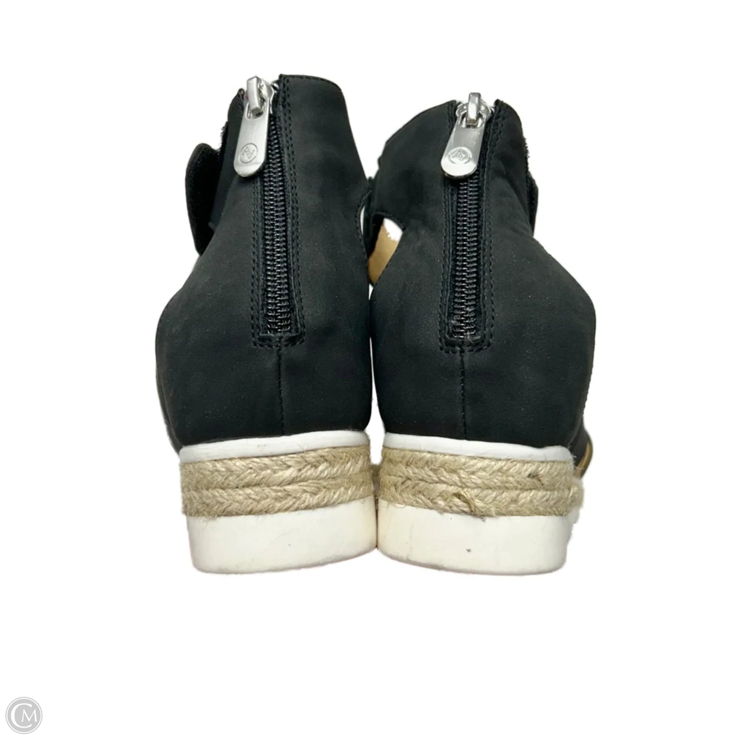 Sandals Heels Platform By Adrienne Vittadini In Black, Size: 9
