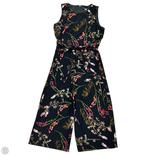 Jumpsuit By Tommy Hilfiger In Floral Print, Size: Xl
