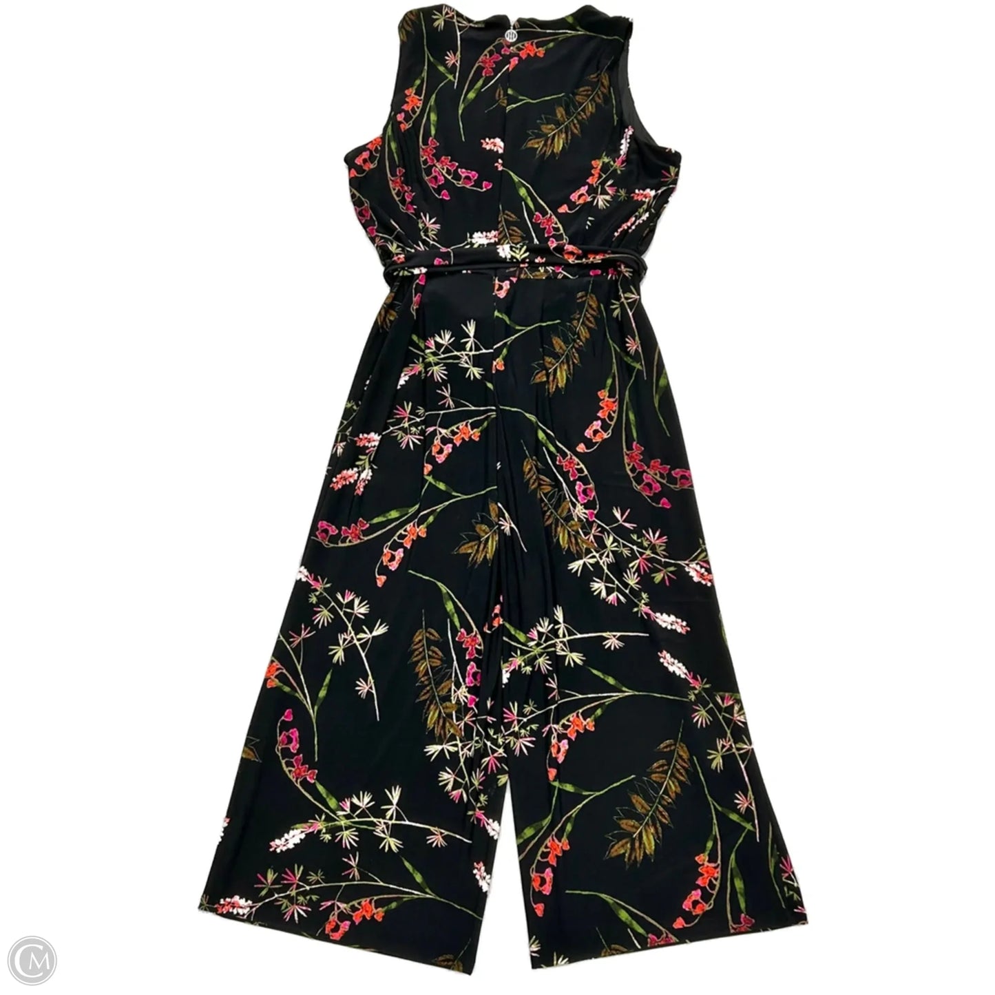 Jumpsuit By Tommy Hilfiger In Floral Print, Size: Xl