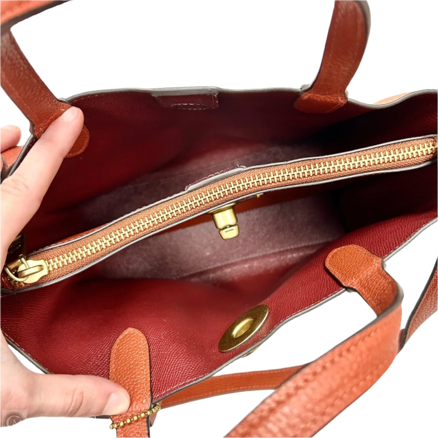 Crossbody Designer By Coach, Size: Medium