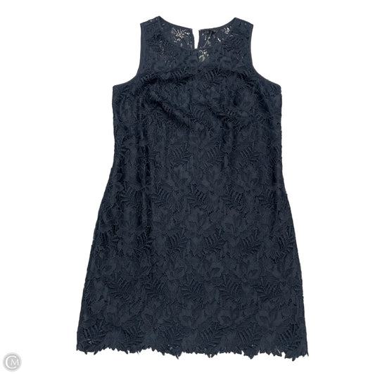 Dress Party Midi By Ann Taylor In Navy, Size: Xl