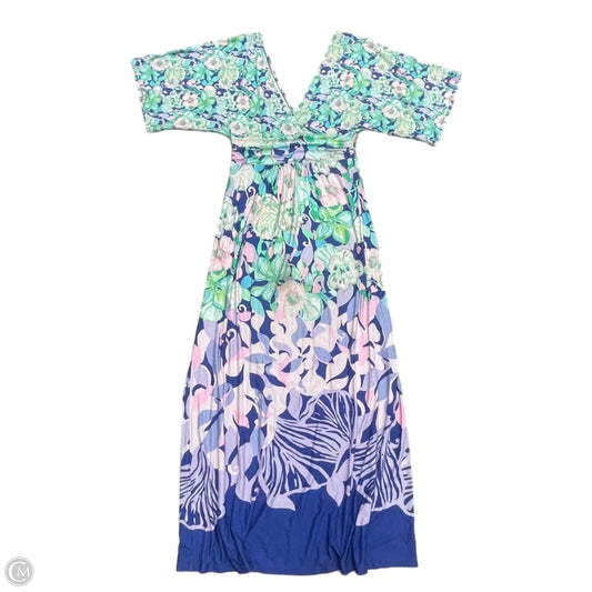 Dress Designer By Lilly Pulitzer In Floral Print, Size: M