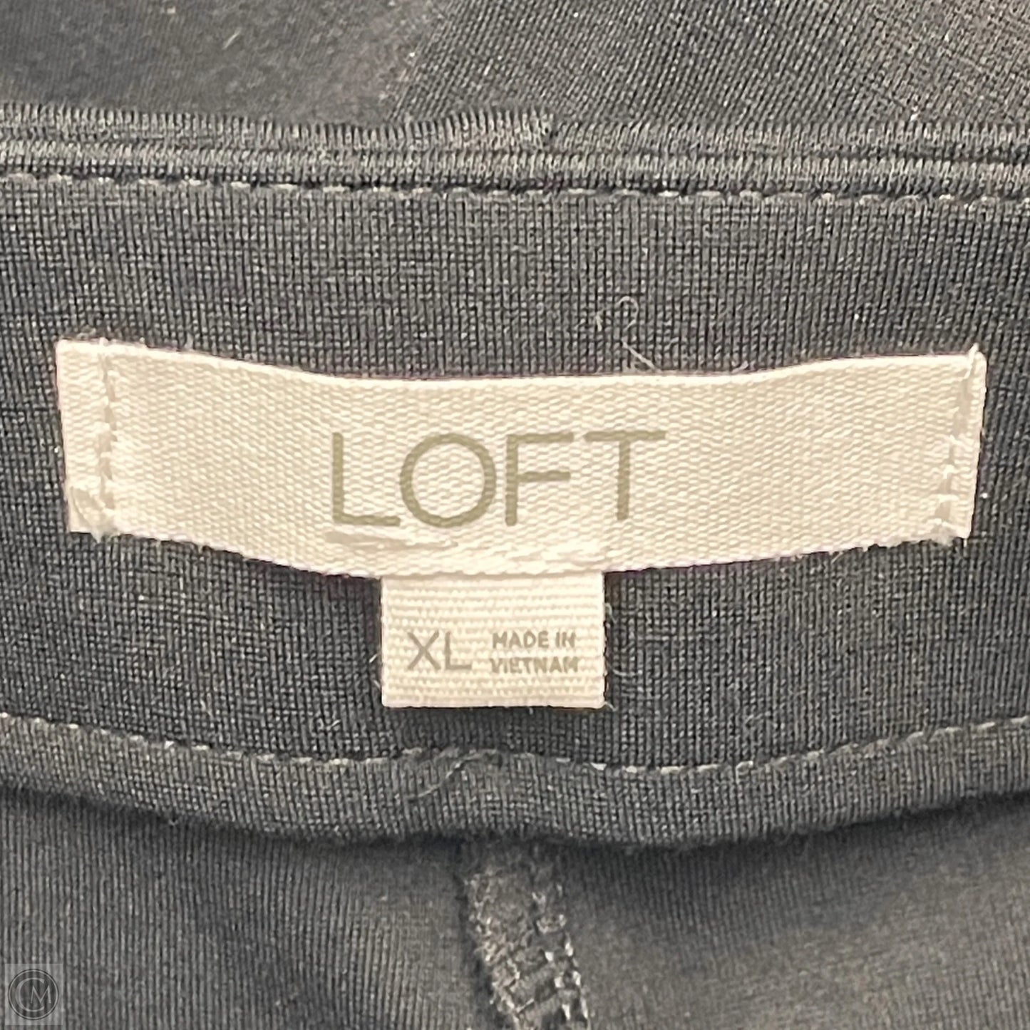 Pants Dress By Loft In Black, Size: Xl