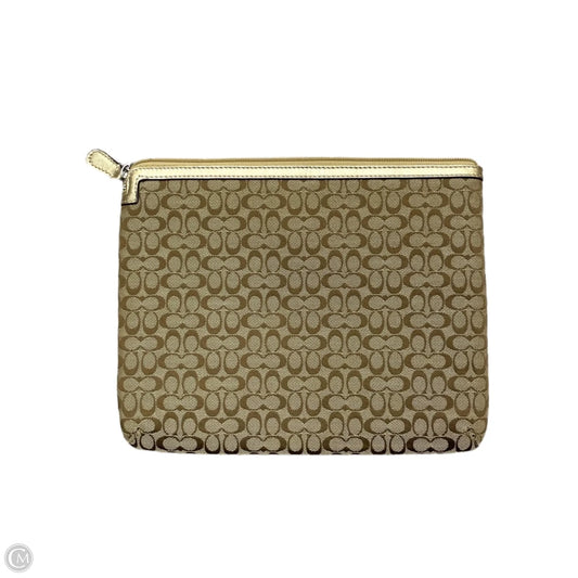 Laptop Sleeve Designer By Coach, Size: Small