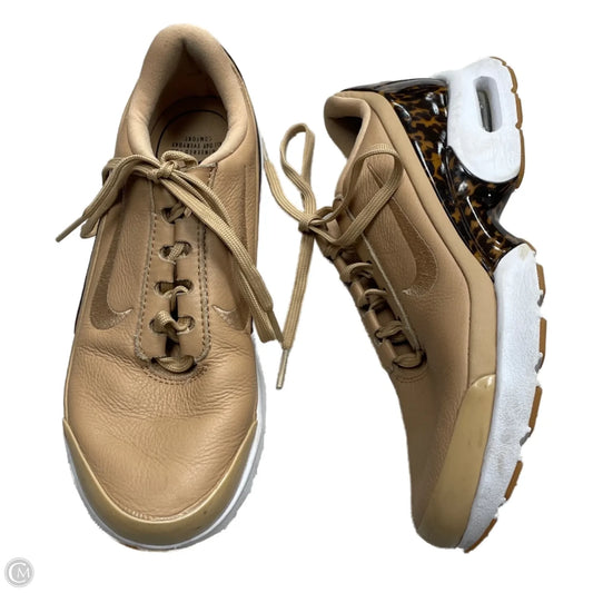 Shoes Athletic By Nike In Tan, Size: 5.5