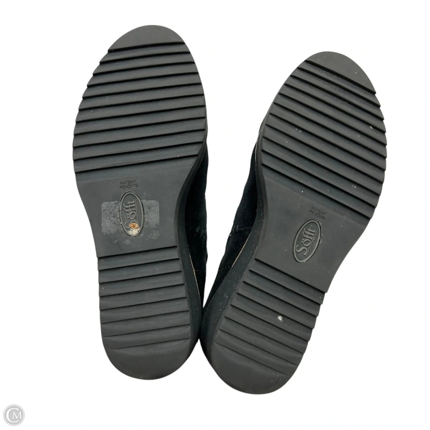 Boots Ankle Heels By Sofft In Black, Size: 7