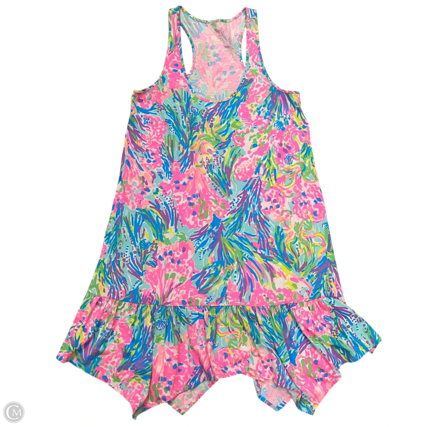 Dress Designer By Lilly Pulitzer In Pink & Purple, Size: Xs