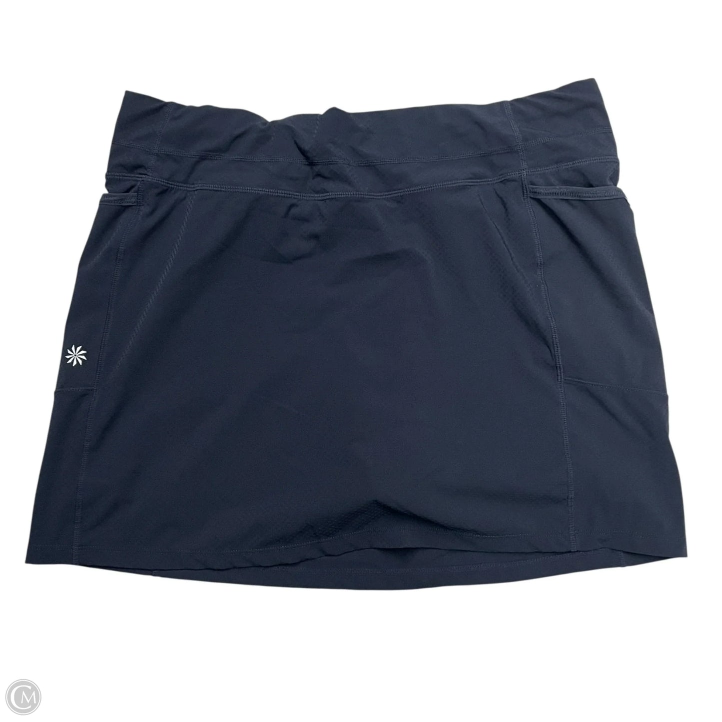 Athletic Skort By Athleta In Navy, Size: L