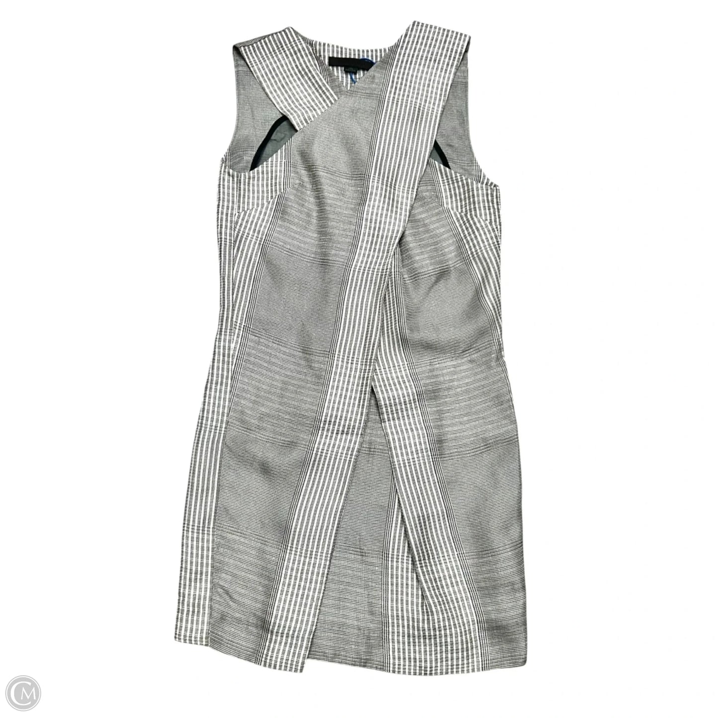Dress Luxury Designer By Alexander Wang In Black & White, Size: Xs