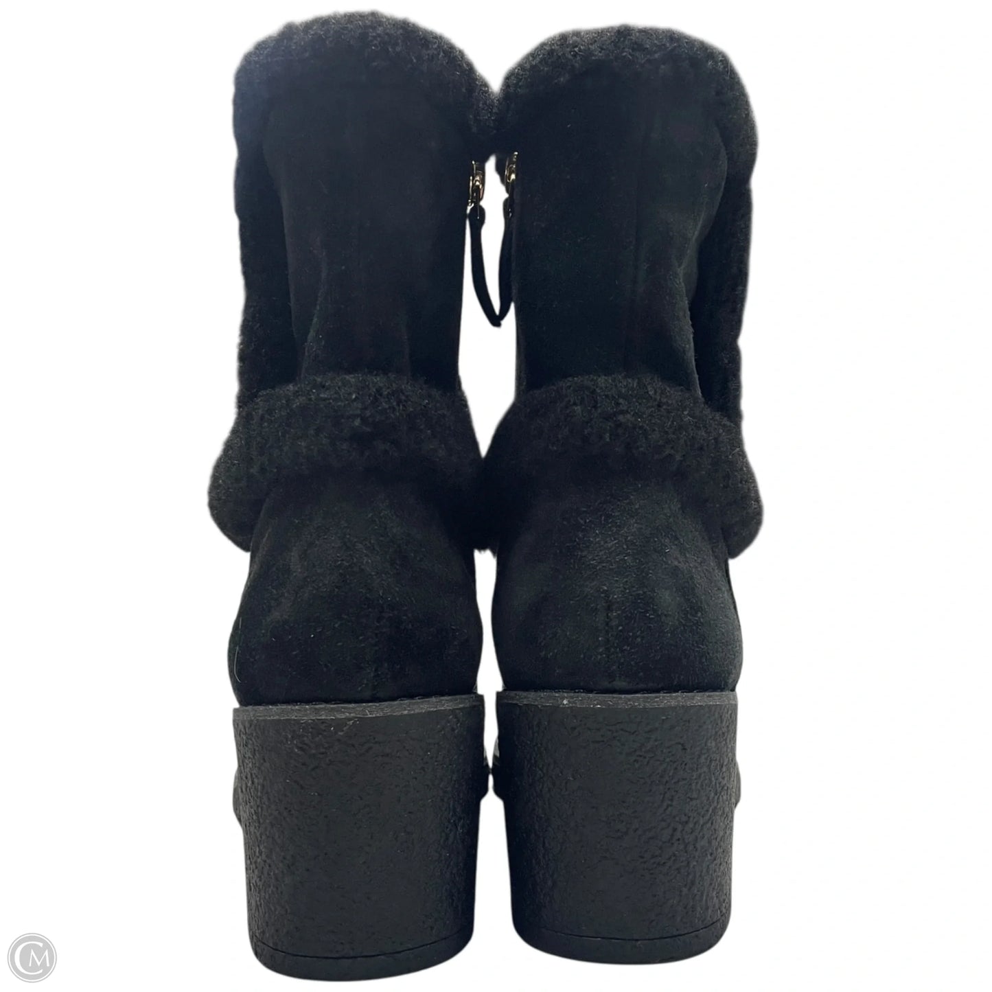 Boots Ankle Heels By Talbots In Black, Size: 8