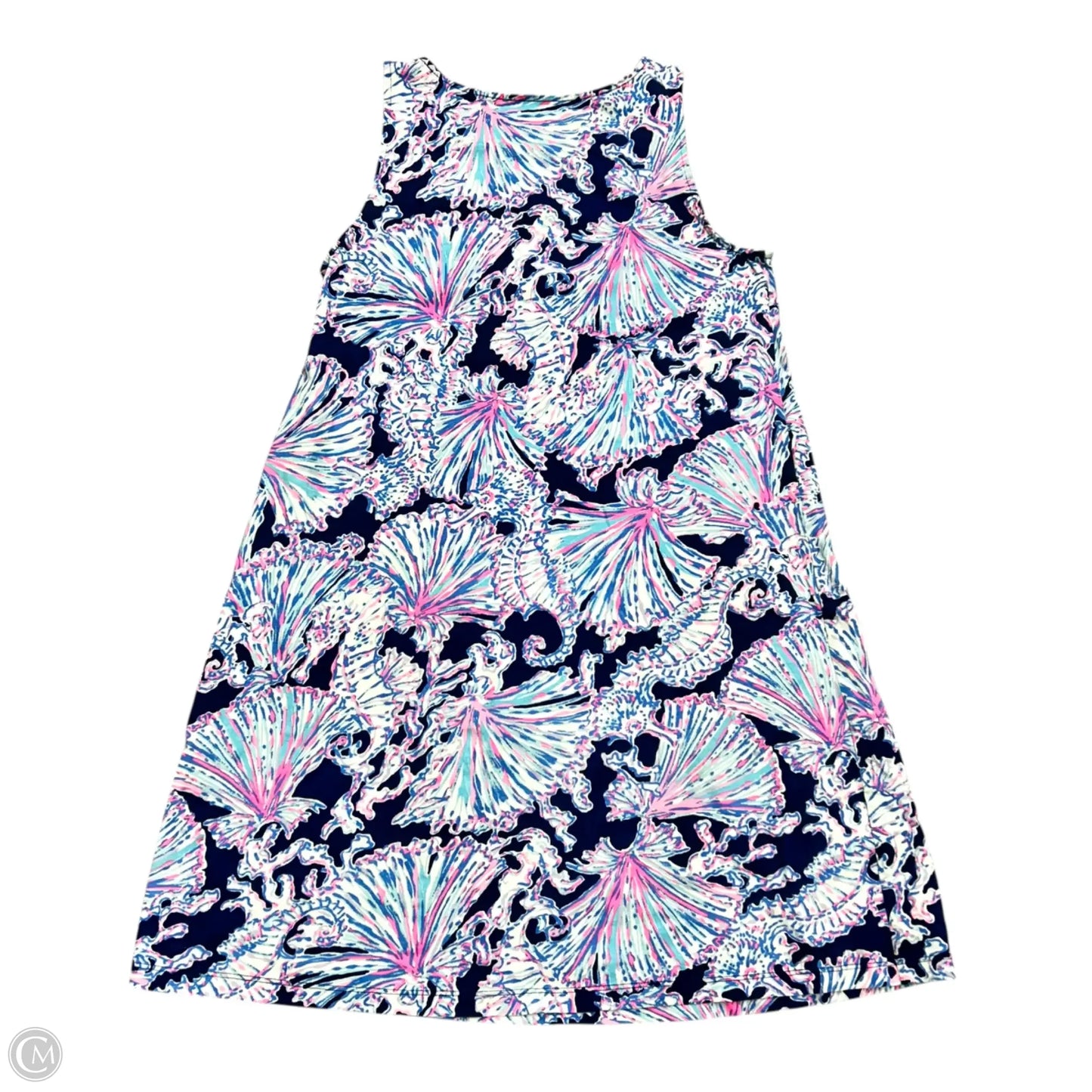 Dress Designer By Lilly Pulitzer In Blue & Pink, Size: S