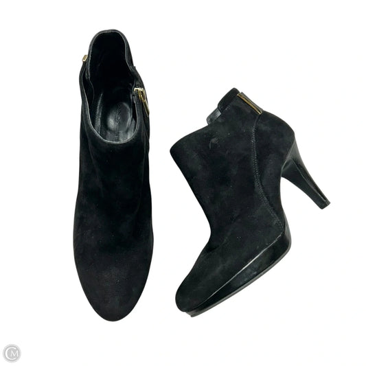Boots Ankle Heels By Bandolino In Black, Size: 10