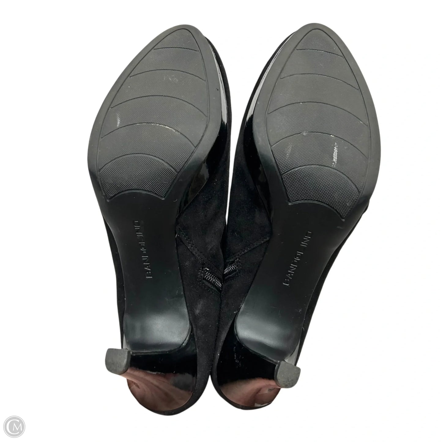 Boots Ankle Heels By Bandolino In Black, Size: 10
