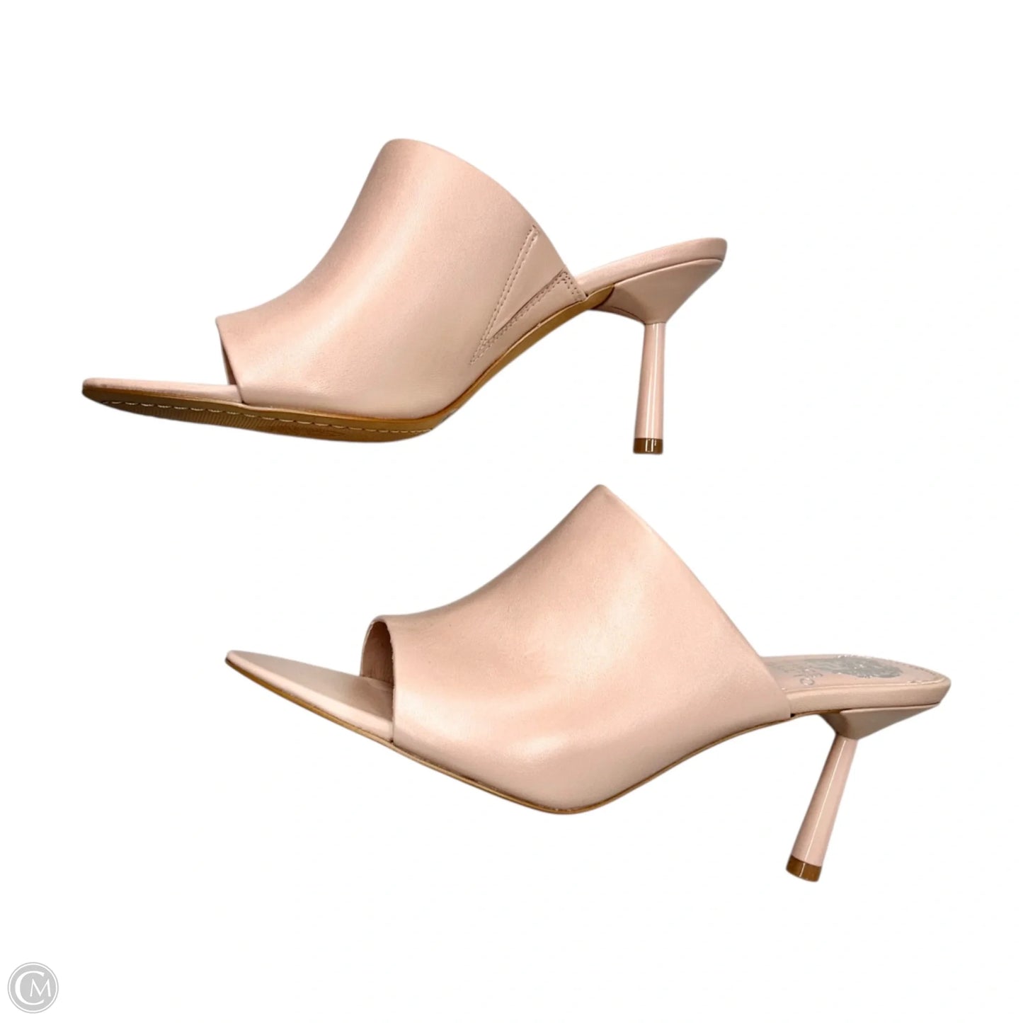 Sandals Heels Stiletto By Vince Camuto In Pink, Size: 10