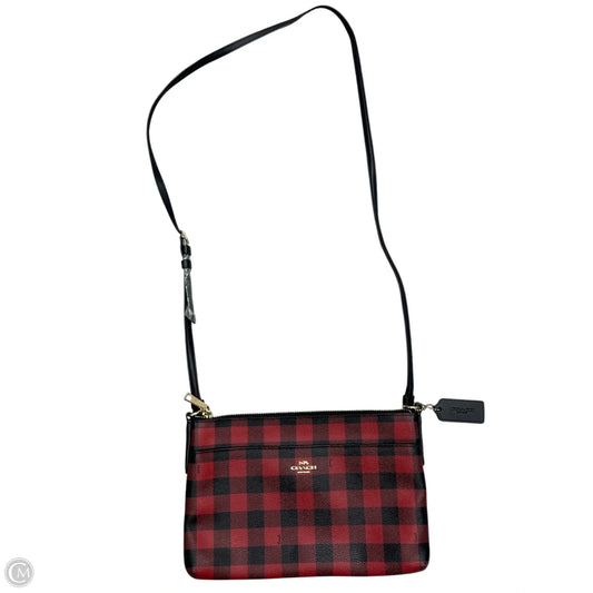 Crossbody Designer By Coach, Size: Small