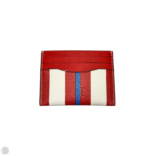 Id/card Holder Designer By Coach, Size: Small