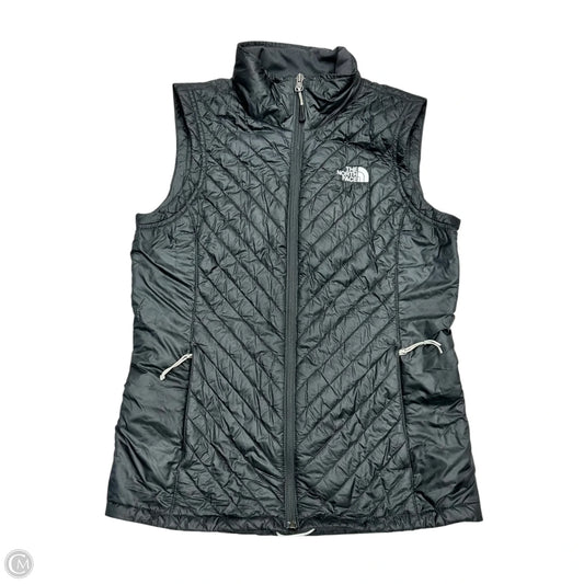 Vest Puffer & Quilted By The North Face In Grey, Size: S