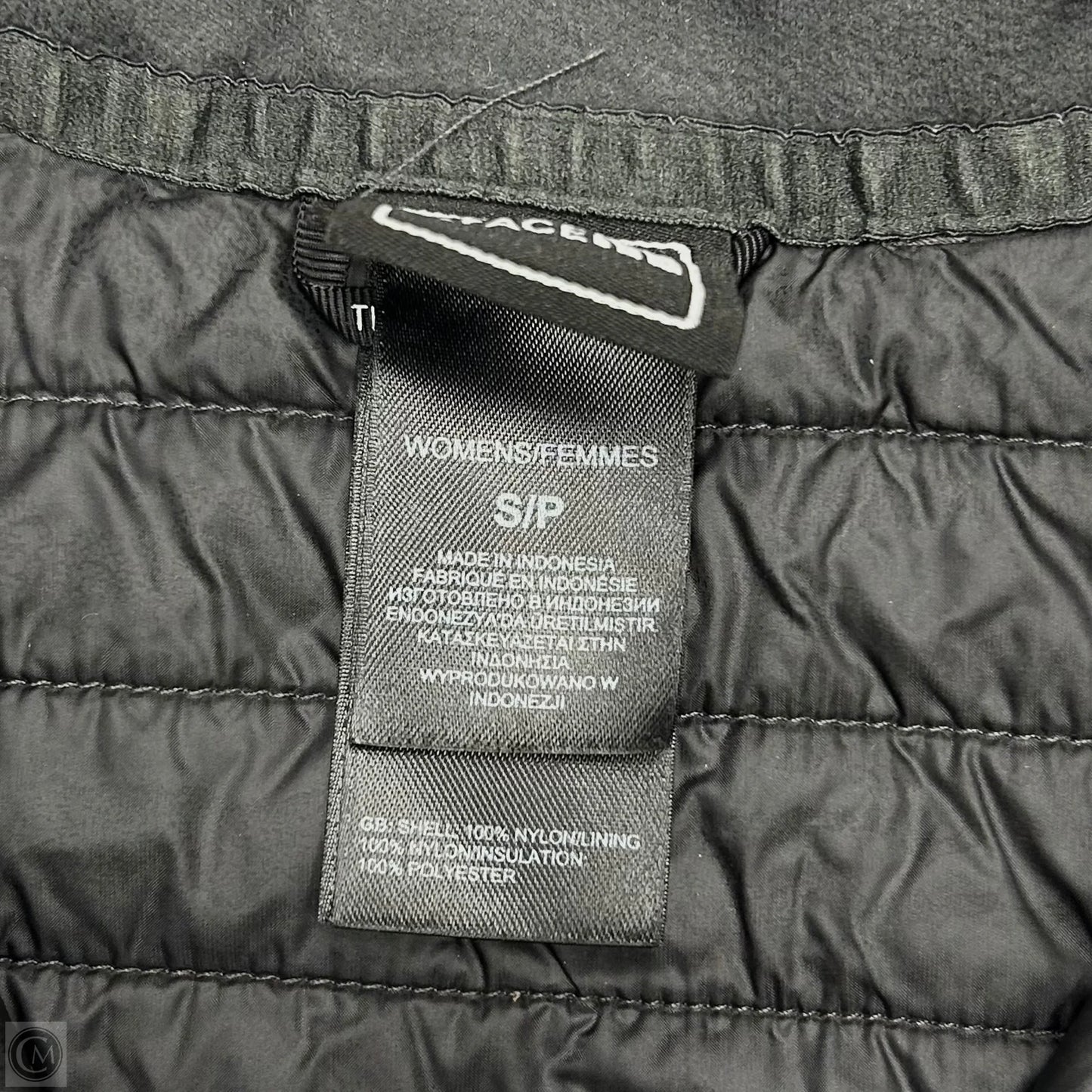 Vest Puffer & Quilted By The North Face In Grey, Size: S