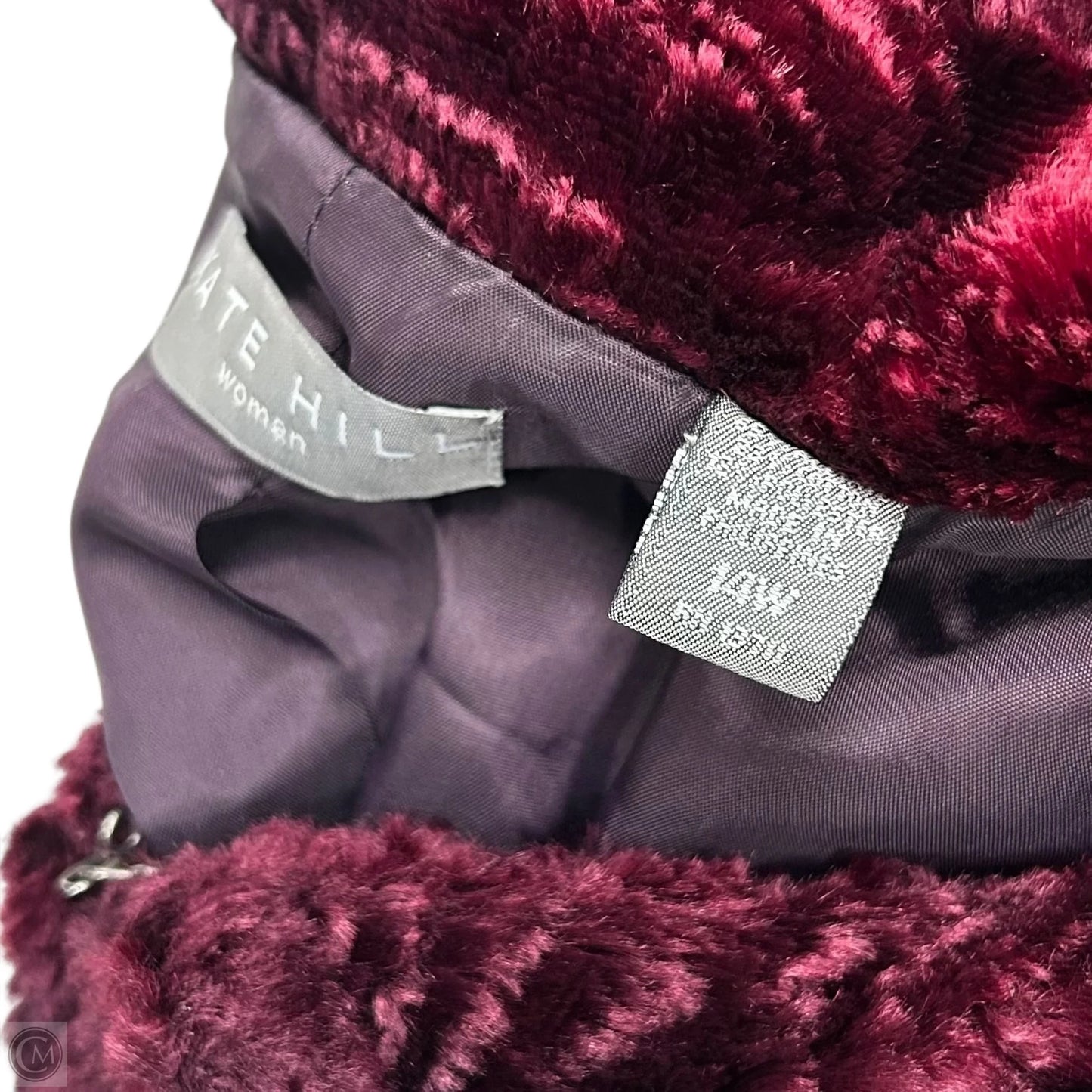 Coat Faux Fur & Sherpa By Kate Hill In Purple, Size: Xl