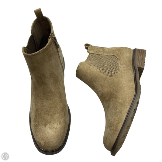 Boots Ankle Flats By Sonoma In Tan, Size: 7.5