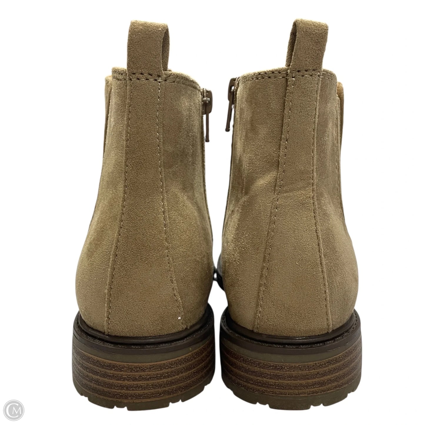 Boots Ankle Flats By Sonoma In Tan, Size: 7.5