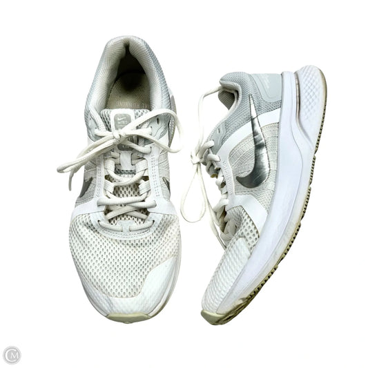 Shoes Athletic By Nike In White, Size: 8.5
