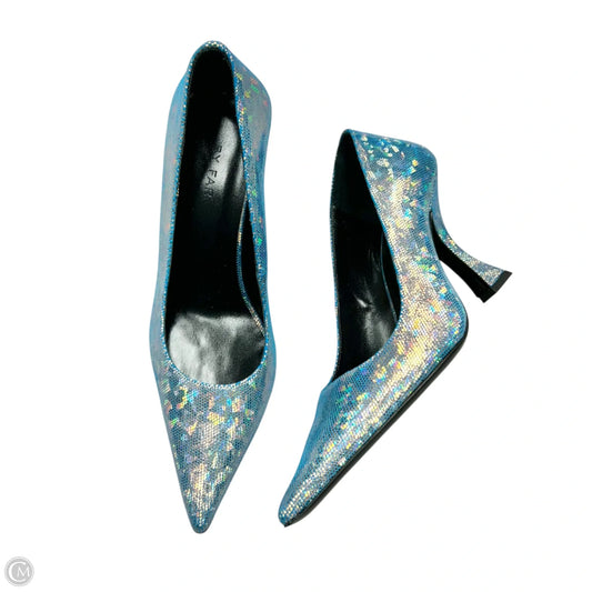 Shoes Heels Stiletto By By Far In Blue, Size: 6