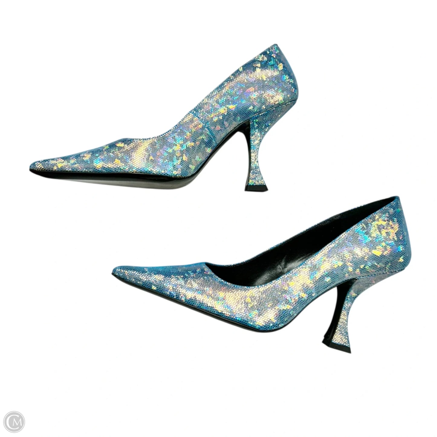 Shoes Heels Stiletto By By Far In Blue, Size: 6