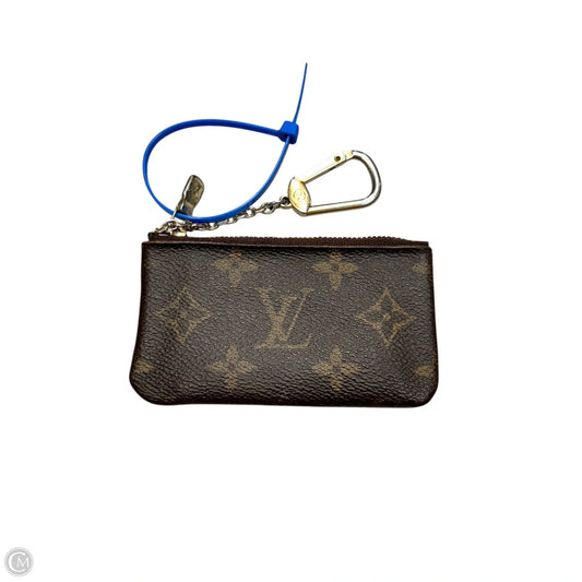 Coin Purse Luxury Designer By Louis Vuitton, Size: Small