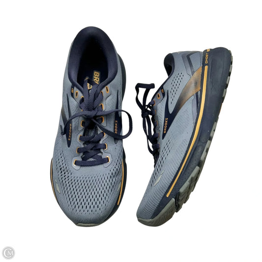 Shoes Athletic By Brooks In Blue & Orange, Size: 8