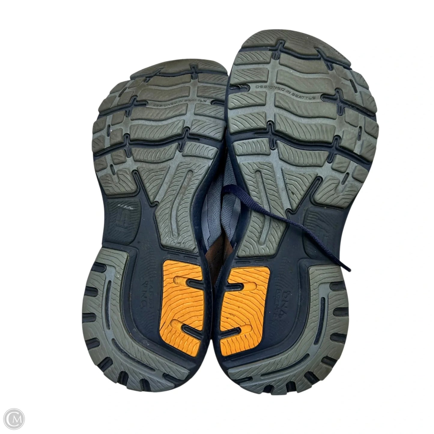 Shoes Athletic By Brooks In Blue & Orange, Size: 8