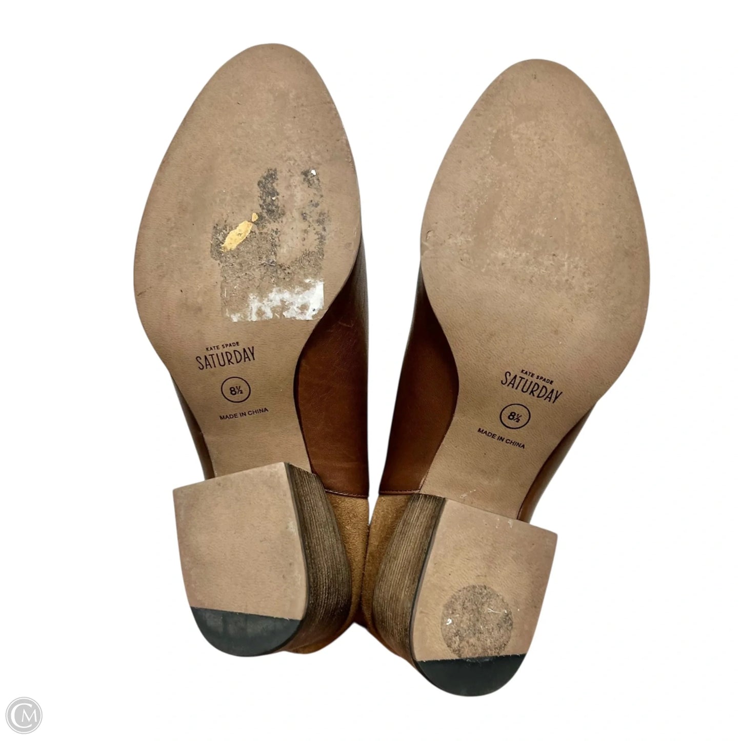 Boots Designer By Kate Spade In Brown, Size: 8.5