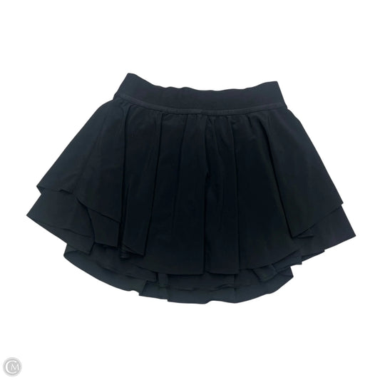 Athletic Skirt By Lululemon In Black, Size: M