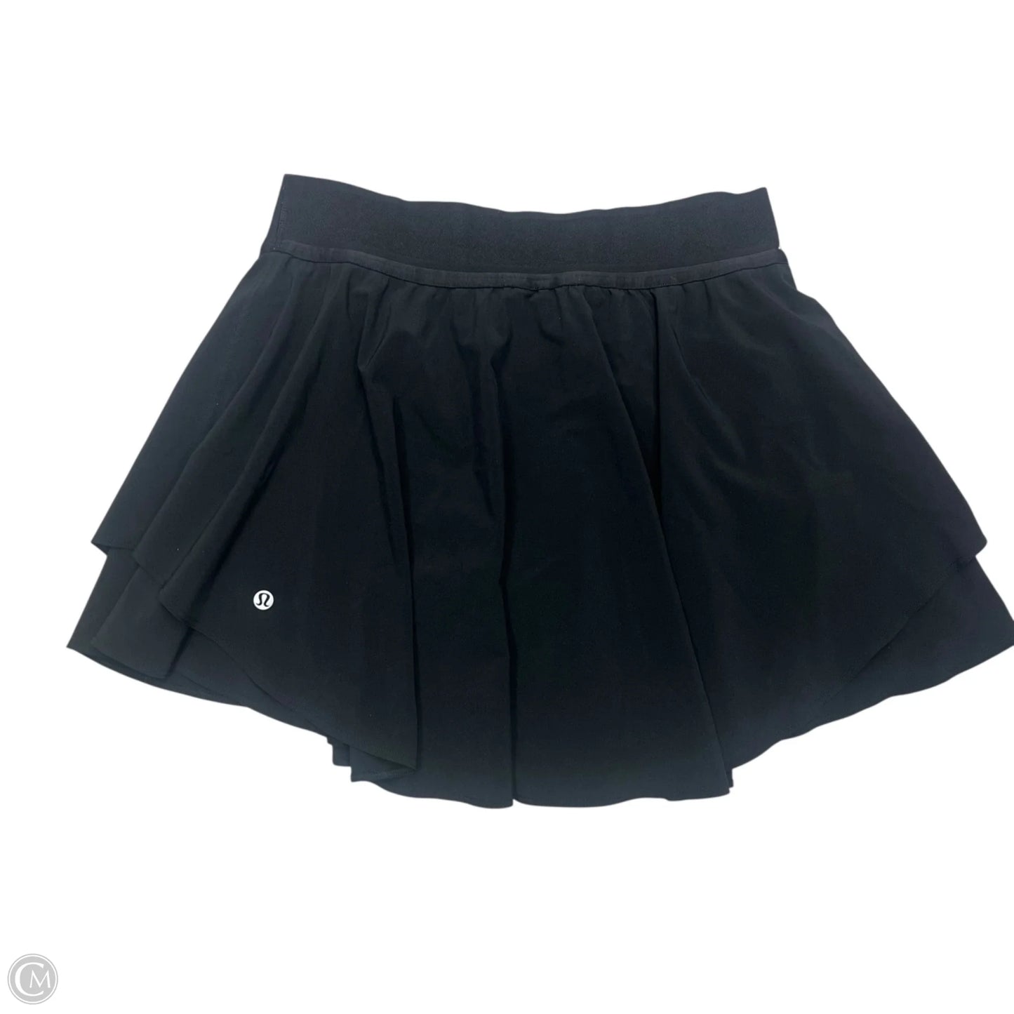 Athletic Skirt By Lululemon In Black, Size: M
