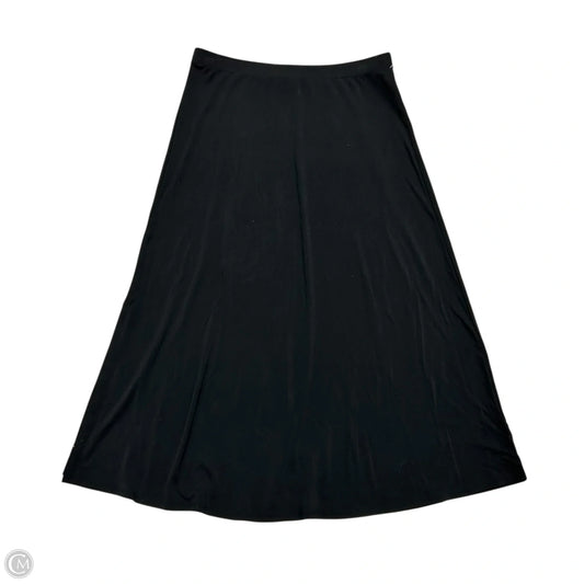 Skirt Midi By Eileen Fisher In Black, Size: Xxs