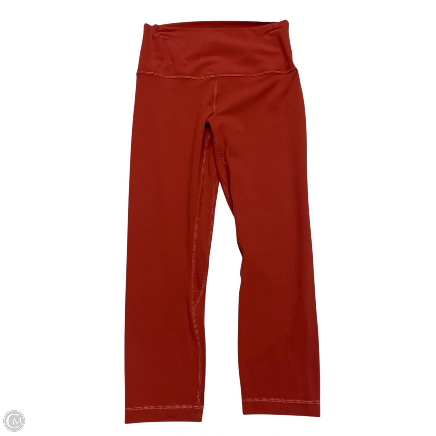 Athletic Leggings Capris By Lululemon In Red, Size: S