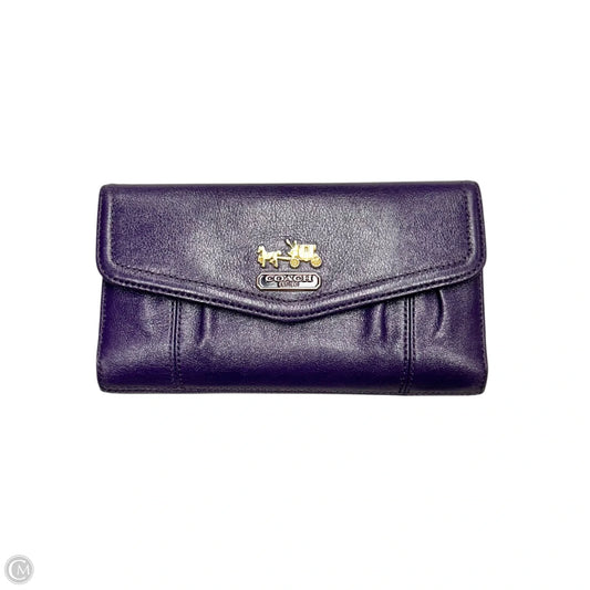 Wallet Designer By Coach, Size: Large