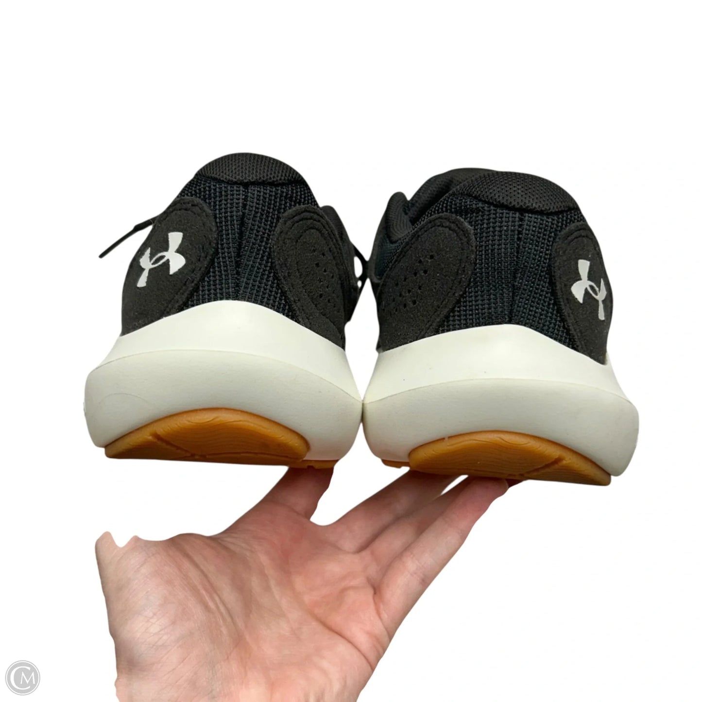 Shoes Athletic By Under Armour In Black & White, Size: 7