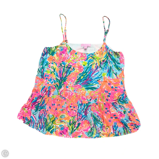 Top Sleeveless Designer By Lilly Pulitzer In Multi-colored, Size: Xxs