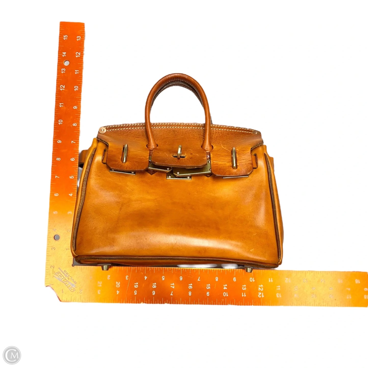 Handbag Leather, Size: Medium