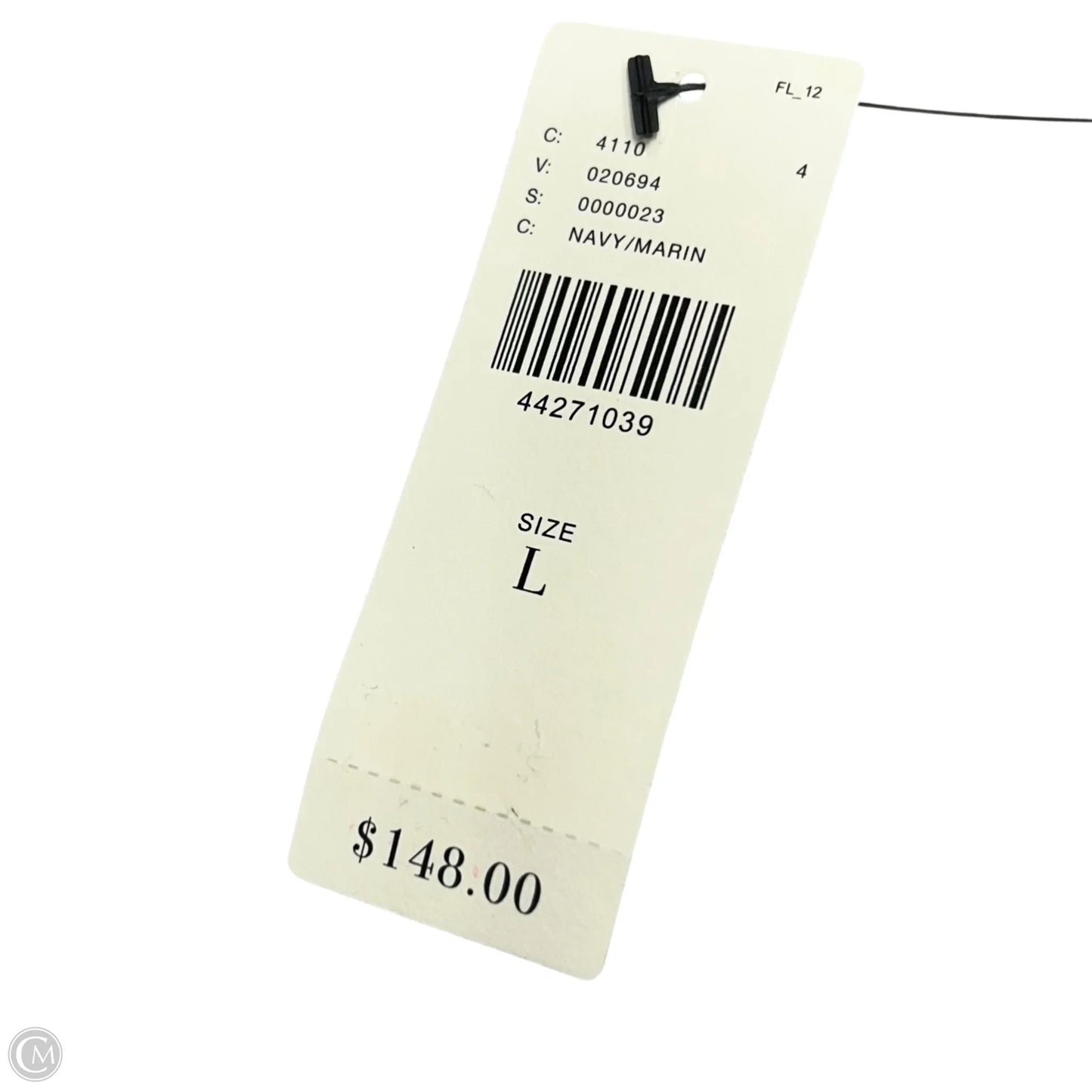 Top Long Sleeve By Rails In Navy, Size: L