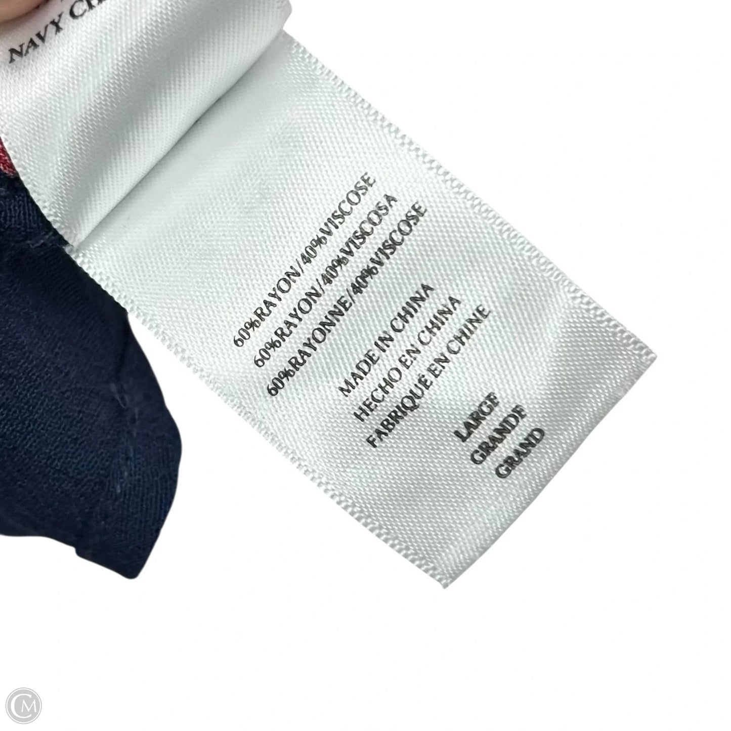 Top Long Sleeve By Rails In Navy, Size: L