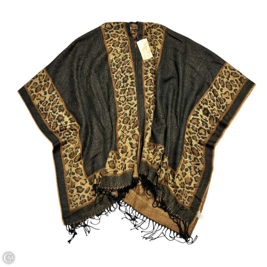 Shawl By Soft Surroundings In Leopard Print, Size: Osfm