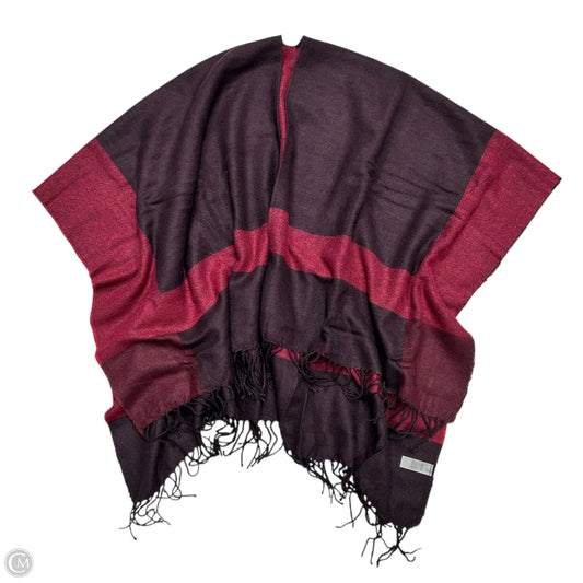 Shawl By Soft Surroundings In Maroon, Size: Osfm