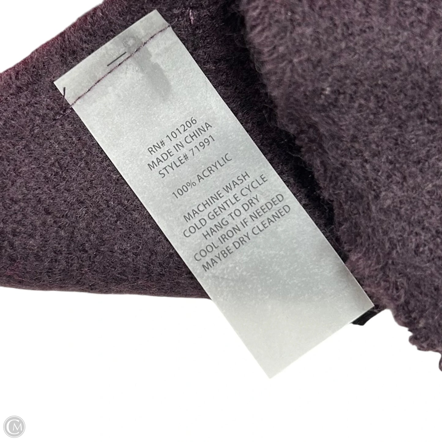 Shawl By Soft Surroundings In Maroon, Size: Osfm