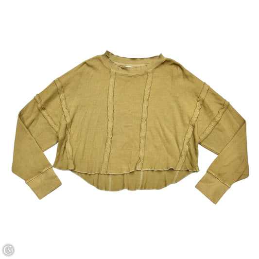 Top Long Sleeve By We The Free In Tan, Size: S