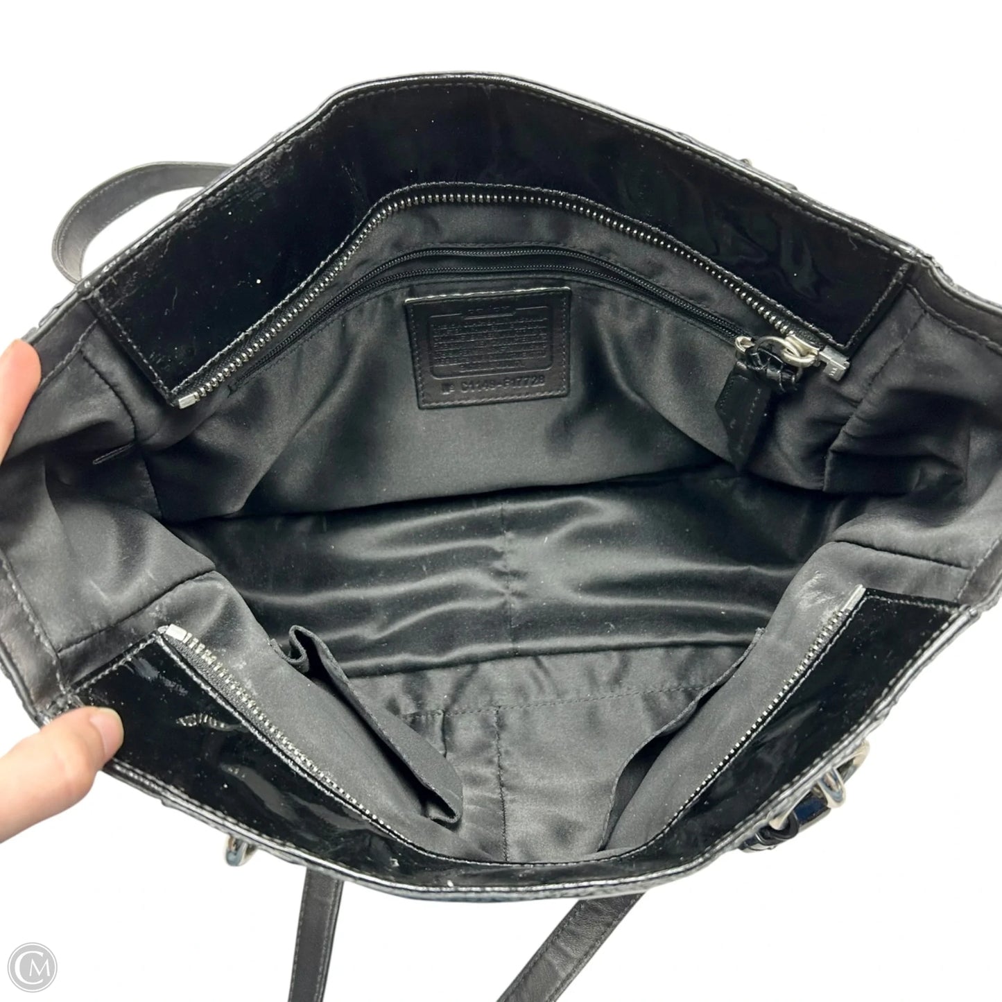 Handbag Designer By Coach, Size: Medium