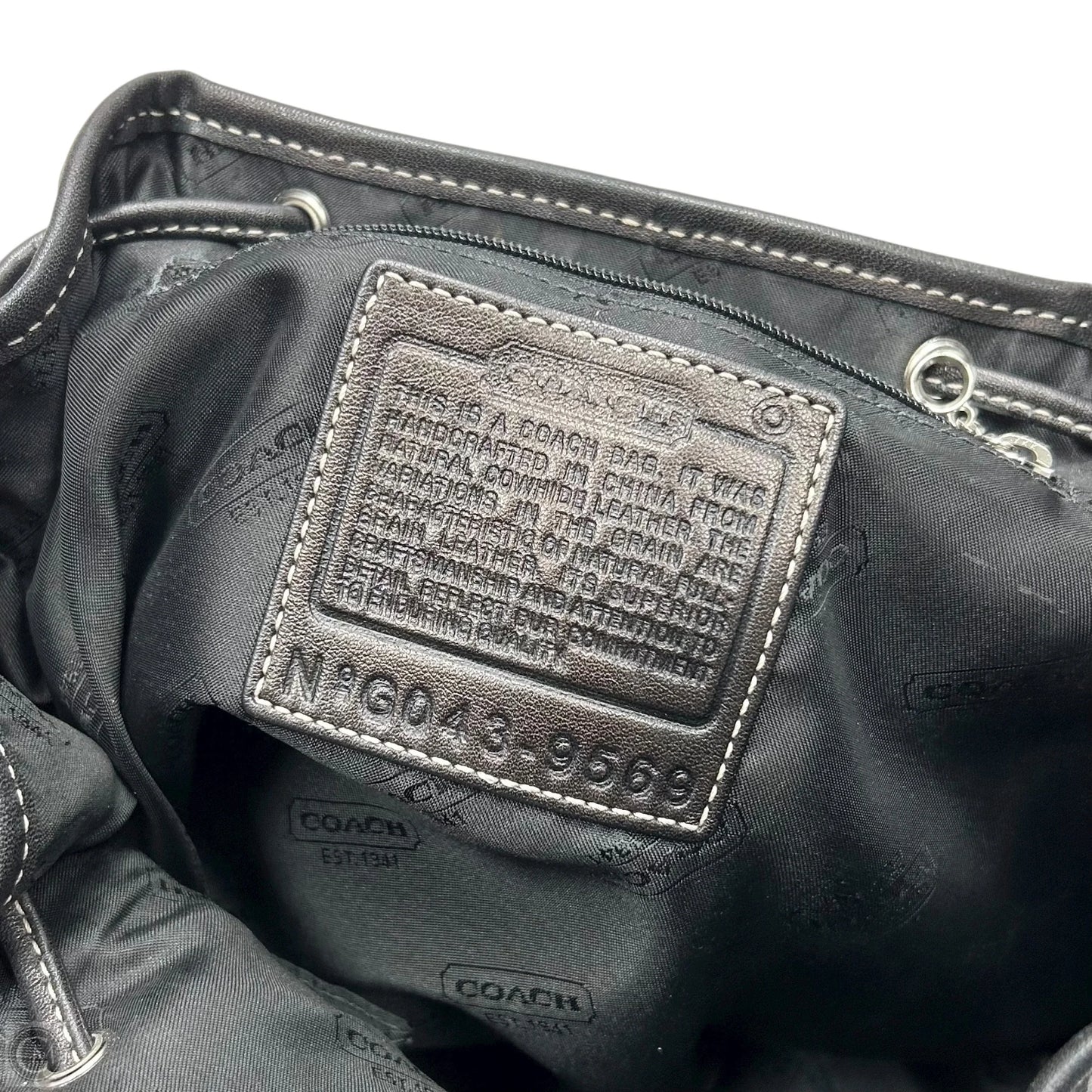 Backpack Designer By Coach, Size: Medium